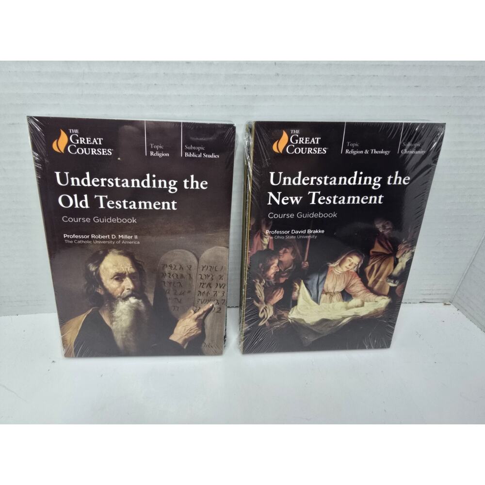 The Great Courses The Old and New Testament DVD Sets NEW Sealed